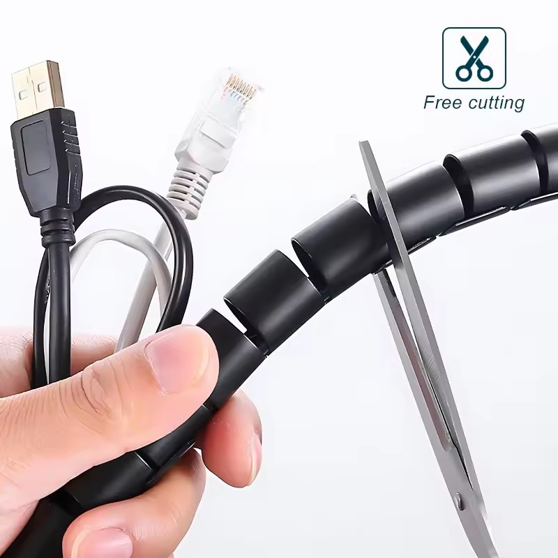 2m Flexible Spiral Cable Wire  - Cable Lock Flexible ulasan dan harga