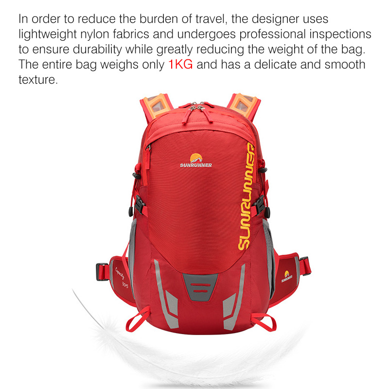 35L Hiking Backpack Bag Large  - Cycling Commuter Backpack ulasan dan harga