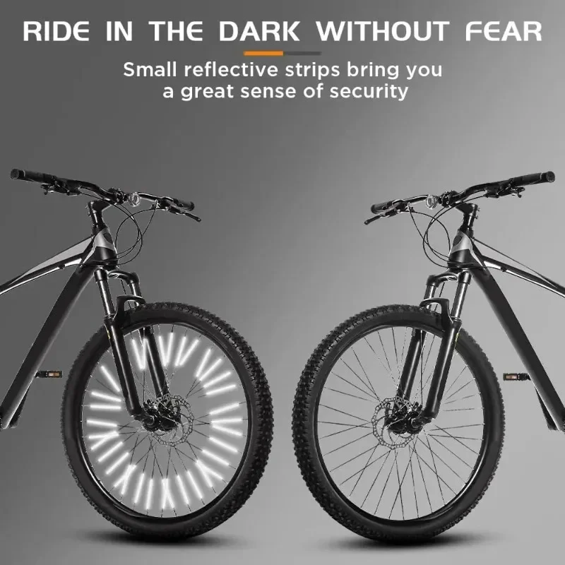 12PCS/set Tube Warning Strip R - Spoke Reflector Set ulasan dan harga