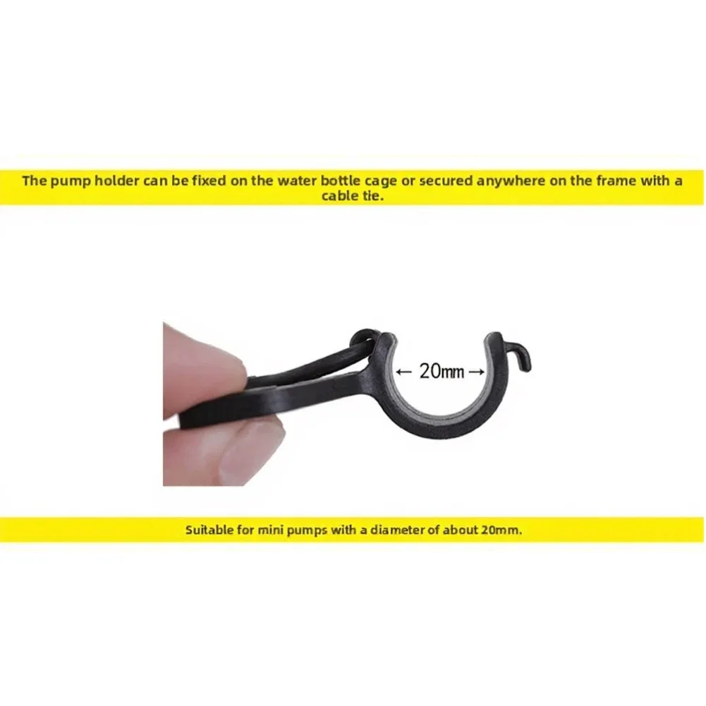 2pcs Bicycle Pump Holder Porta - Bike Pump Frame Mount ulasan dan harga