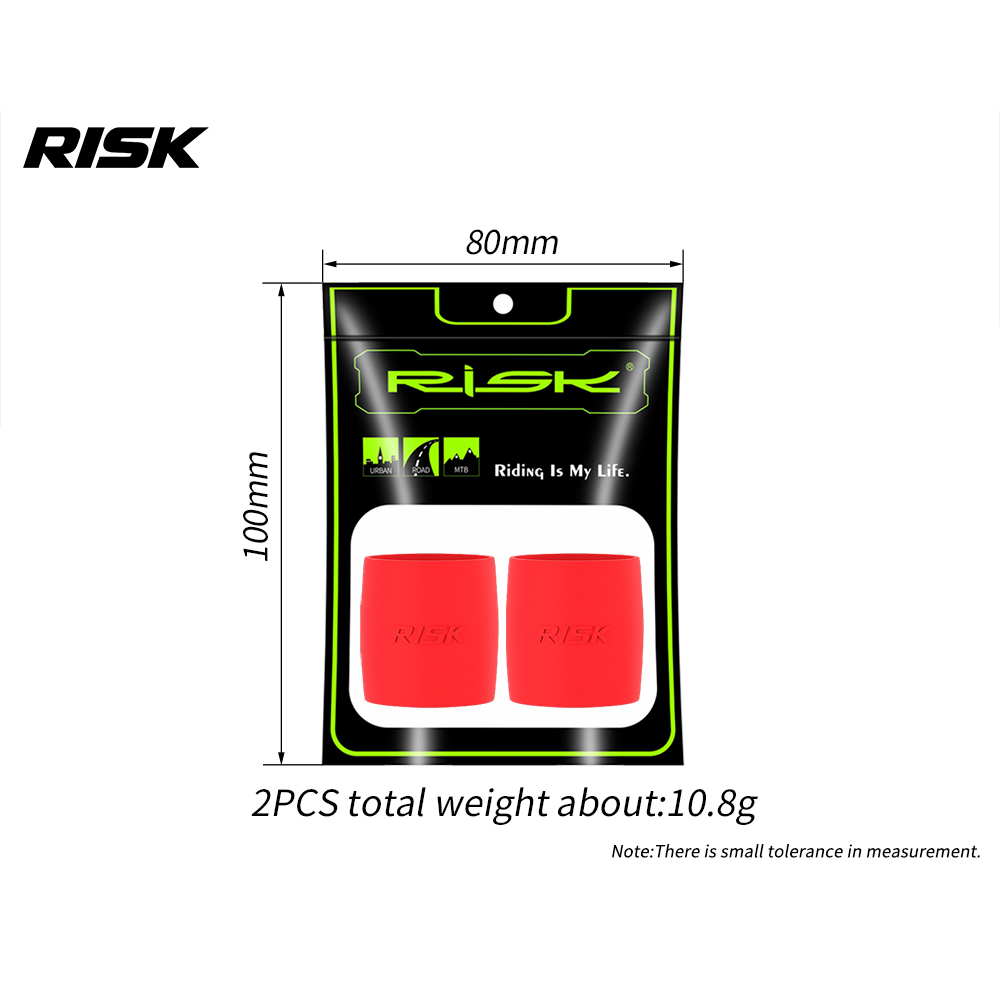 2pcs/bag RISK Road Bike Elasti - Cycling Commuter Bag ulasan dan harga