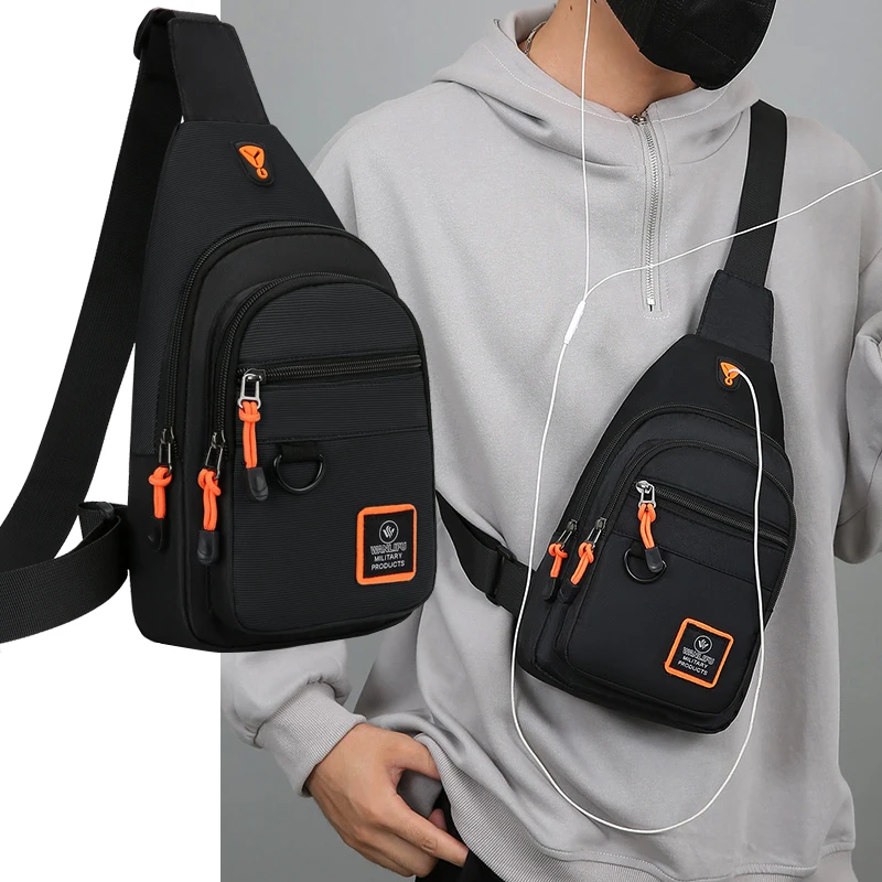 NEW Men's Chest Bag Men's Leis - Cycling Commuter Backpack ulasan dan harga