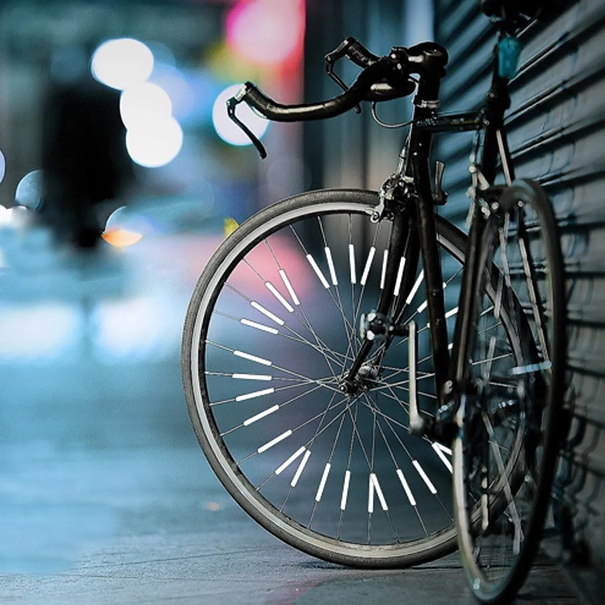 12pcs/set Bicycle Spoke ABS Hi - Spoke Reflector Set ulasan dan harga