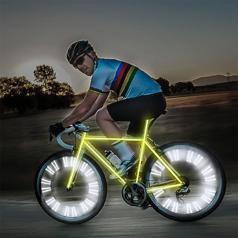 Green Outline Bike Spoke Refle - Spoke Reflector Set ulasan dan harga