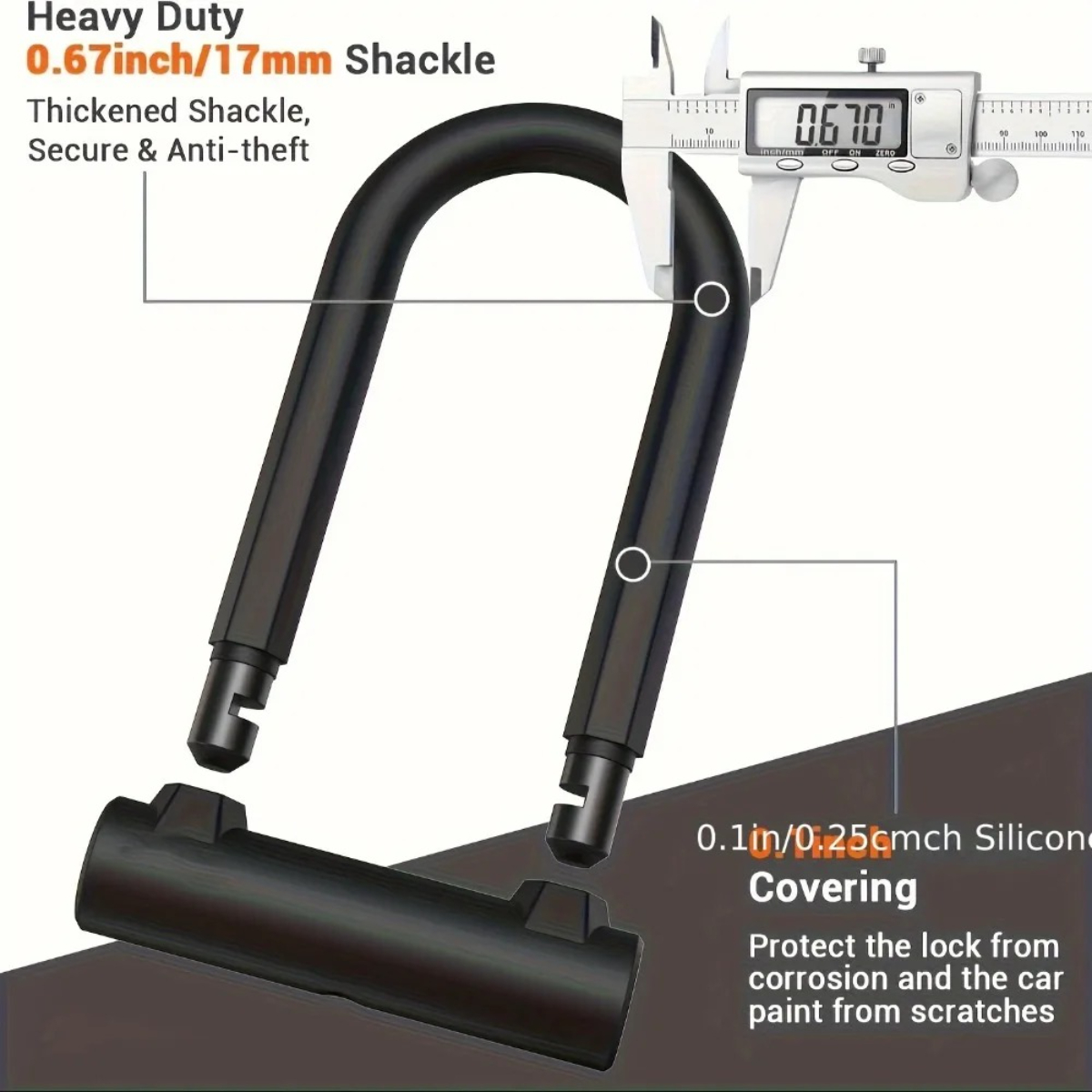 Bike Lock Heavy Duty Anti Thef - U Lock Heavy Duty ulasan dan harga