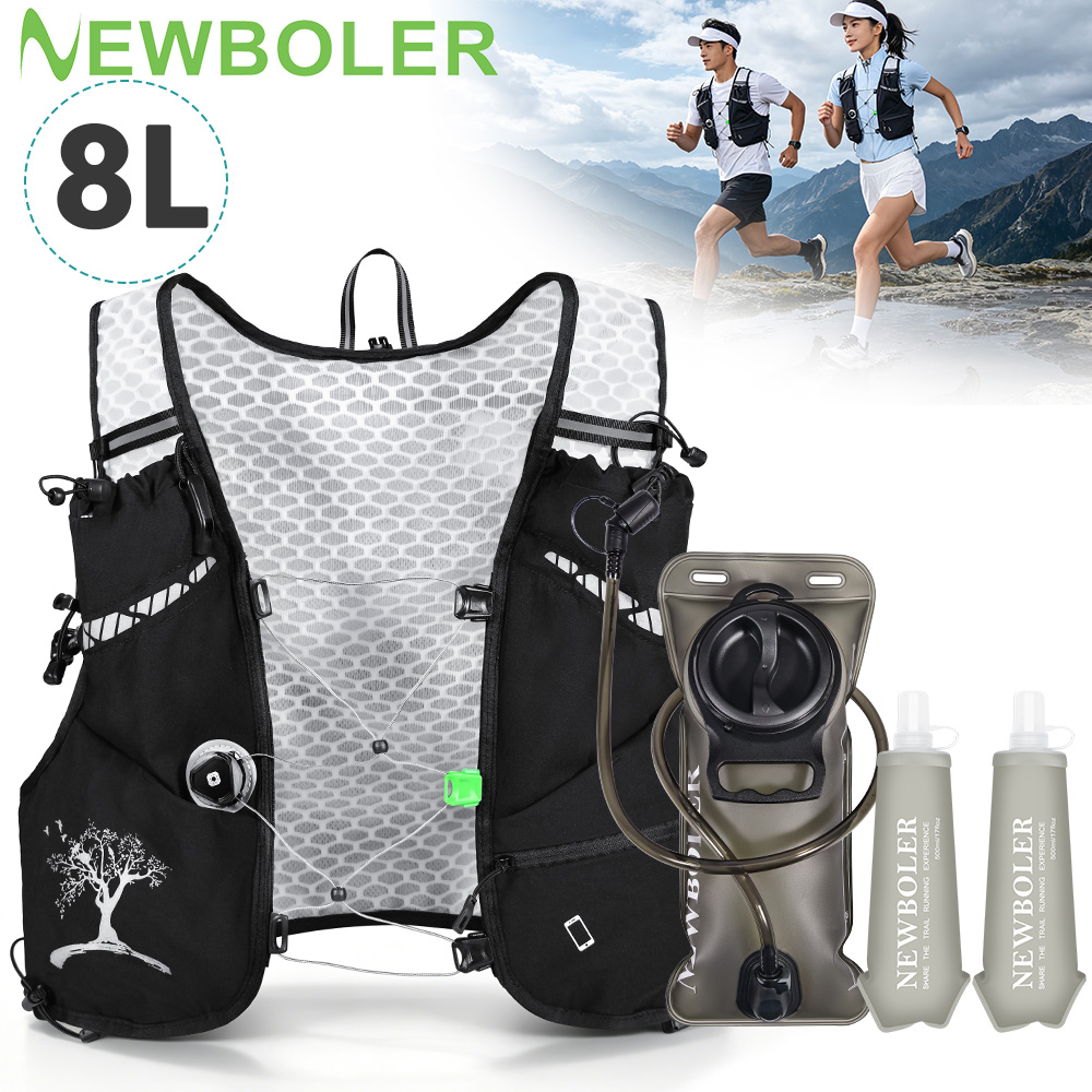 2026 New 8L Outdoor Trail Runn - Cycling Commuter Backpack ulasan dan harga