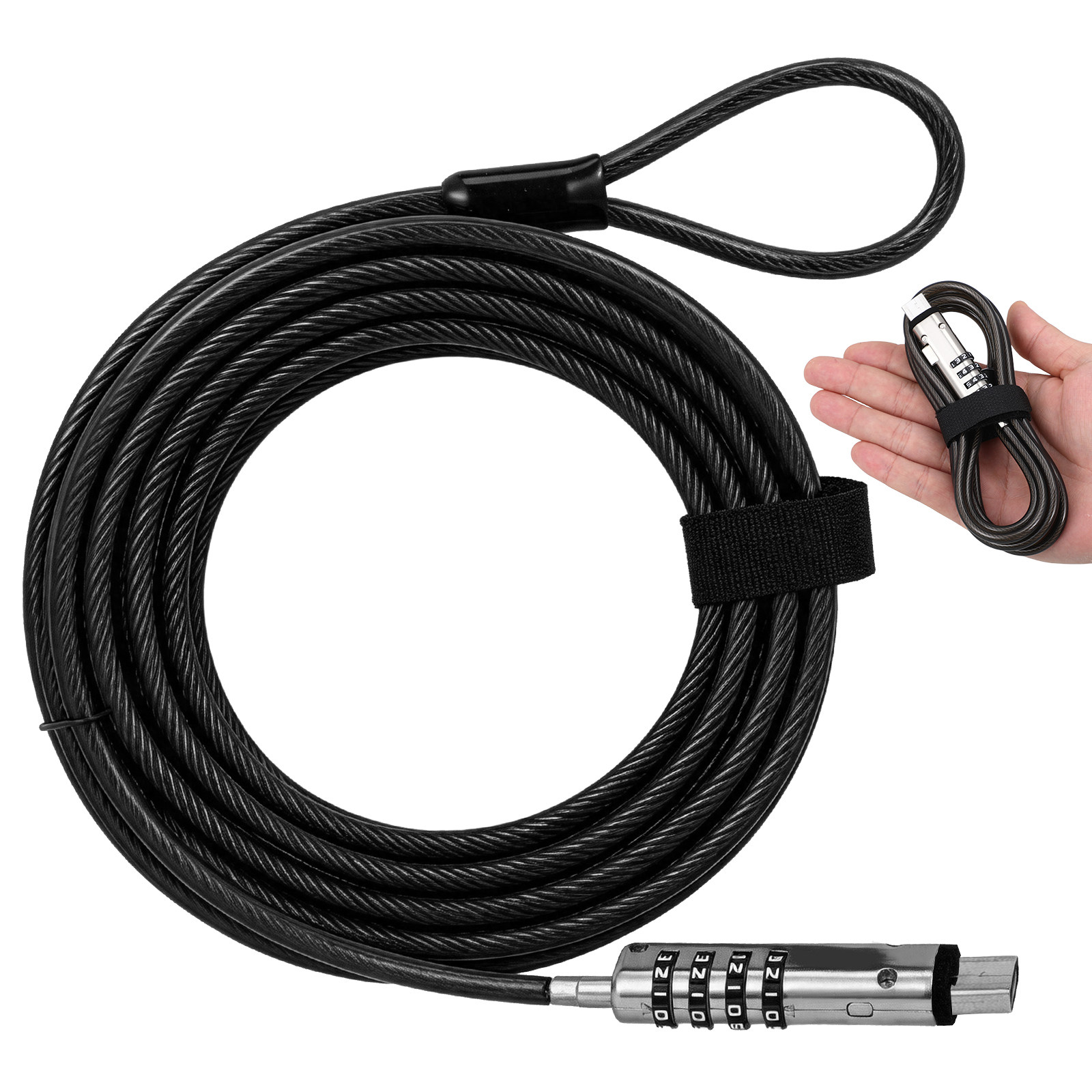 Laptop Numeric Password Alloy  - Cable Lock Flexible ulasan dan harga