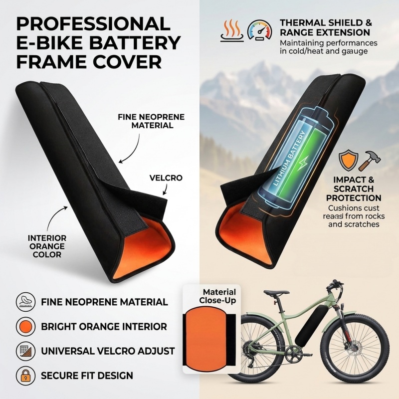 Electric Bicycle Battery Cover - Cycling Commuter Bag ulasan dan harga