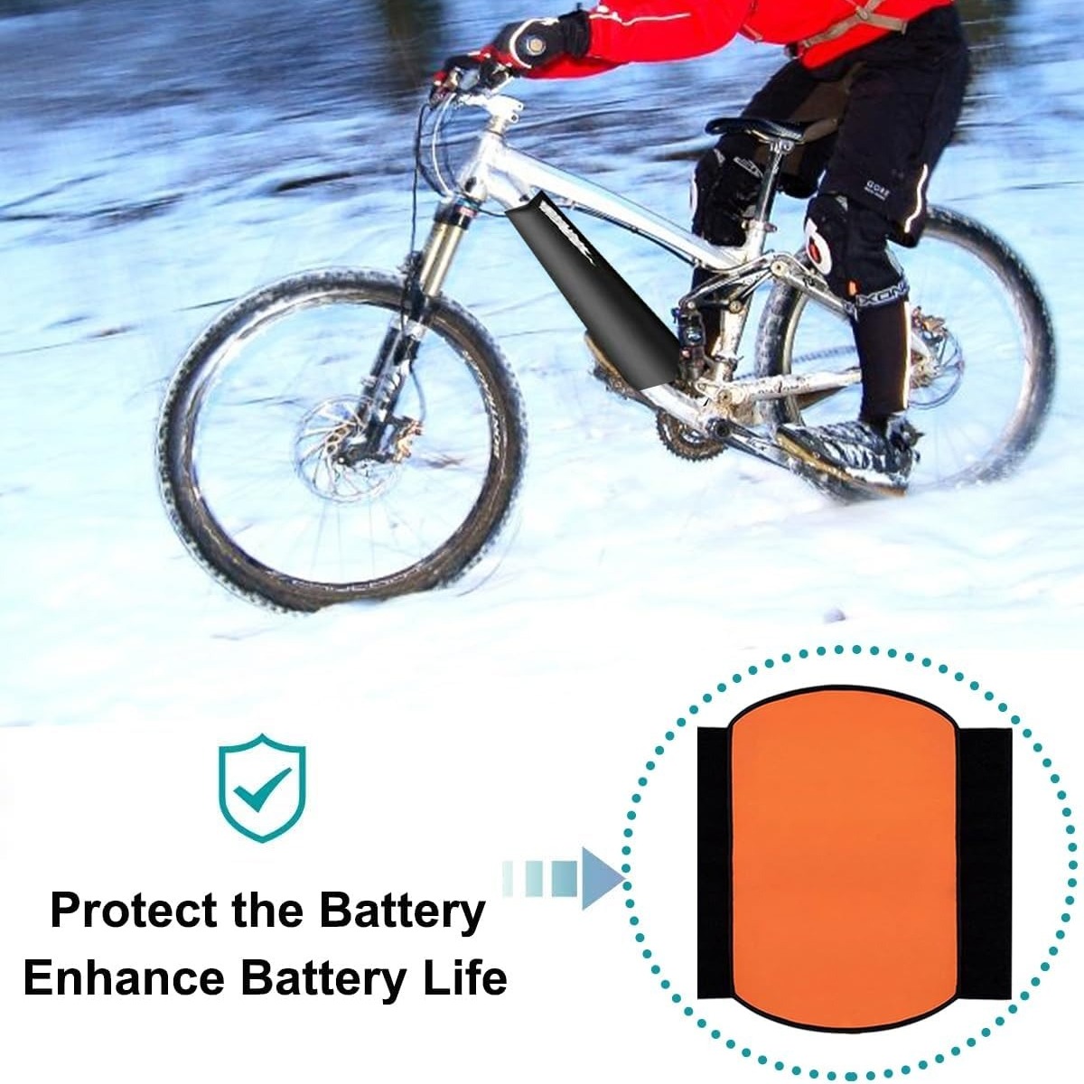 Electric Bicycle Battery Cover - Cycling Commuter Bag ulasan dan harga