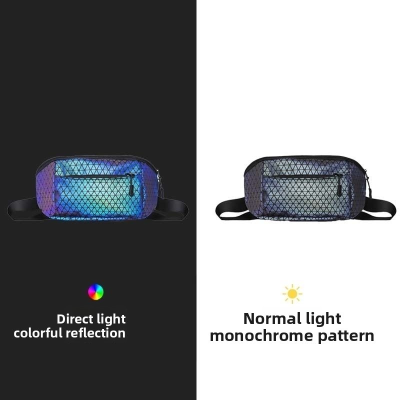 Reflective Crossbody Bag Multi - Cycling Commuter Backpack ulasan dan harga