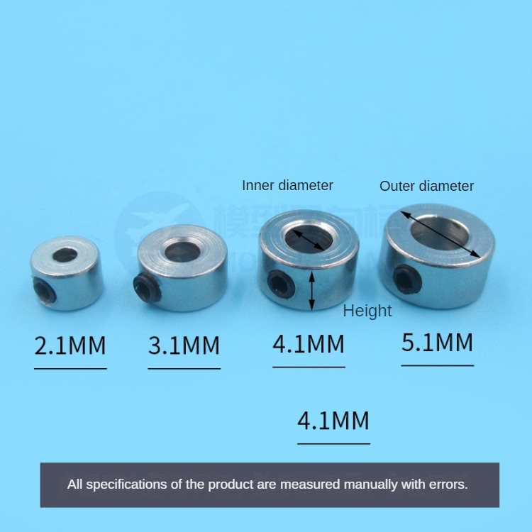 5pcs Metal 2.1mm/2.6mm/3.1mm/4 - Cable Lock Flexible ulasan dan harga