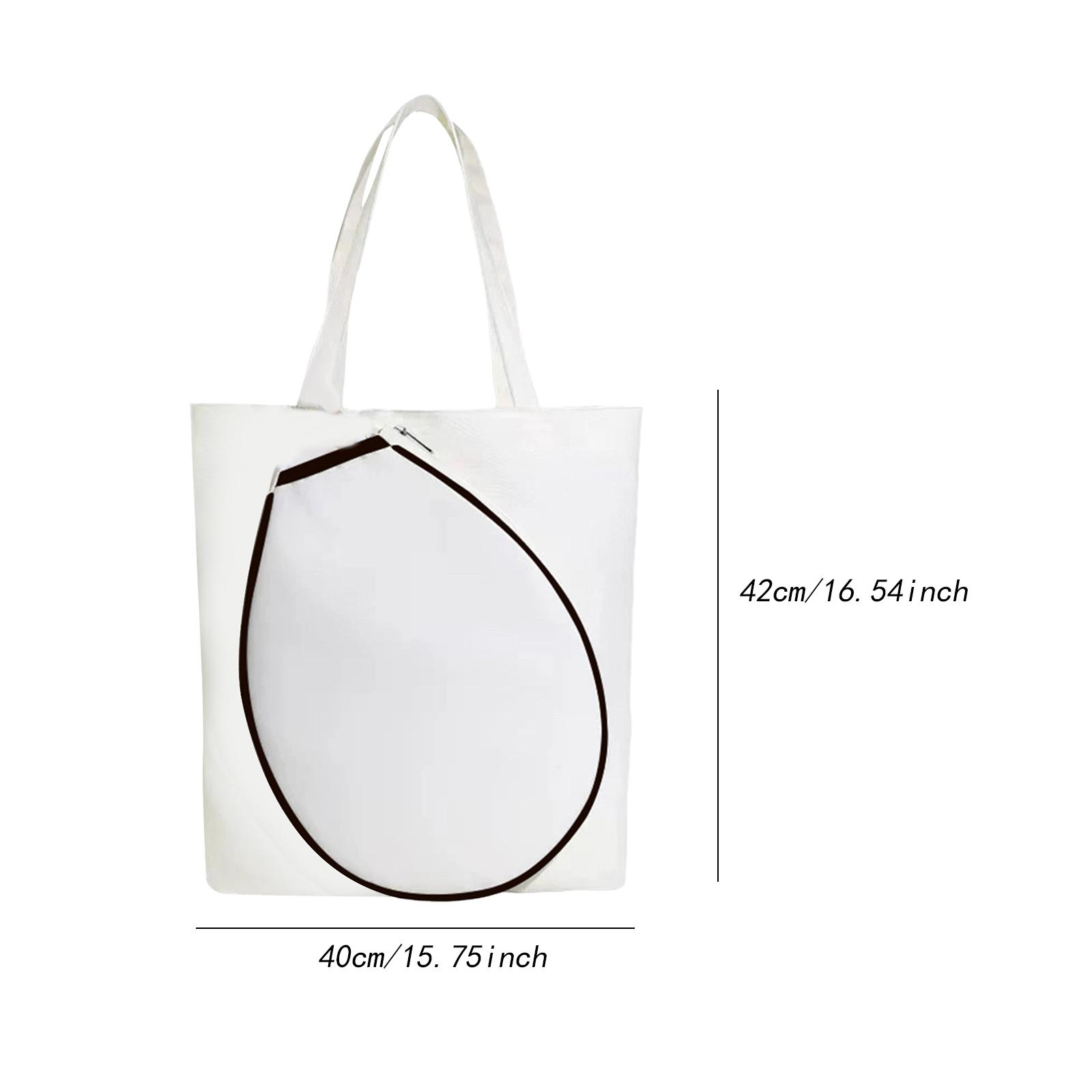 Tennis Racket Bag Canvas Large - Cycling Commuter Bag ulasan dan harga