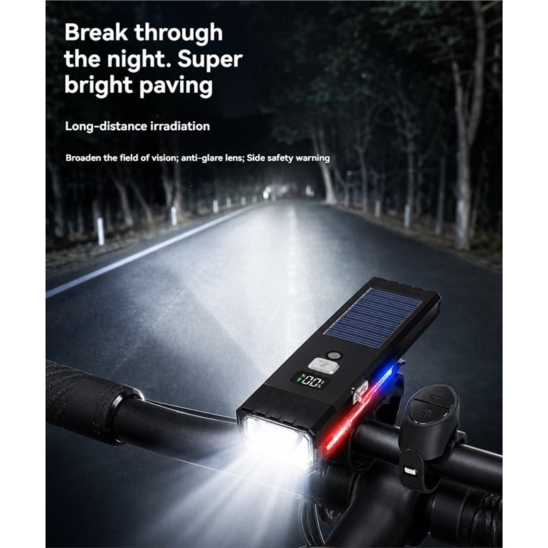ABXI Bike Light With LCD Displ - Commuting With Road Bike ulasan dan harga