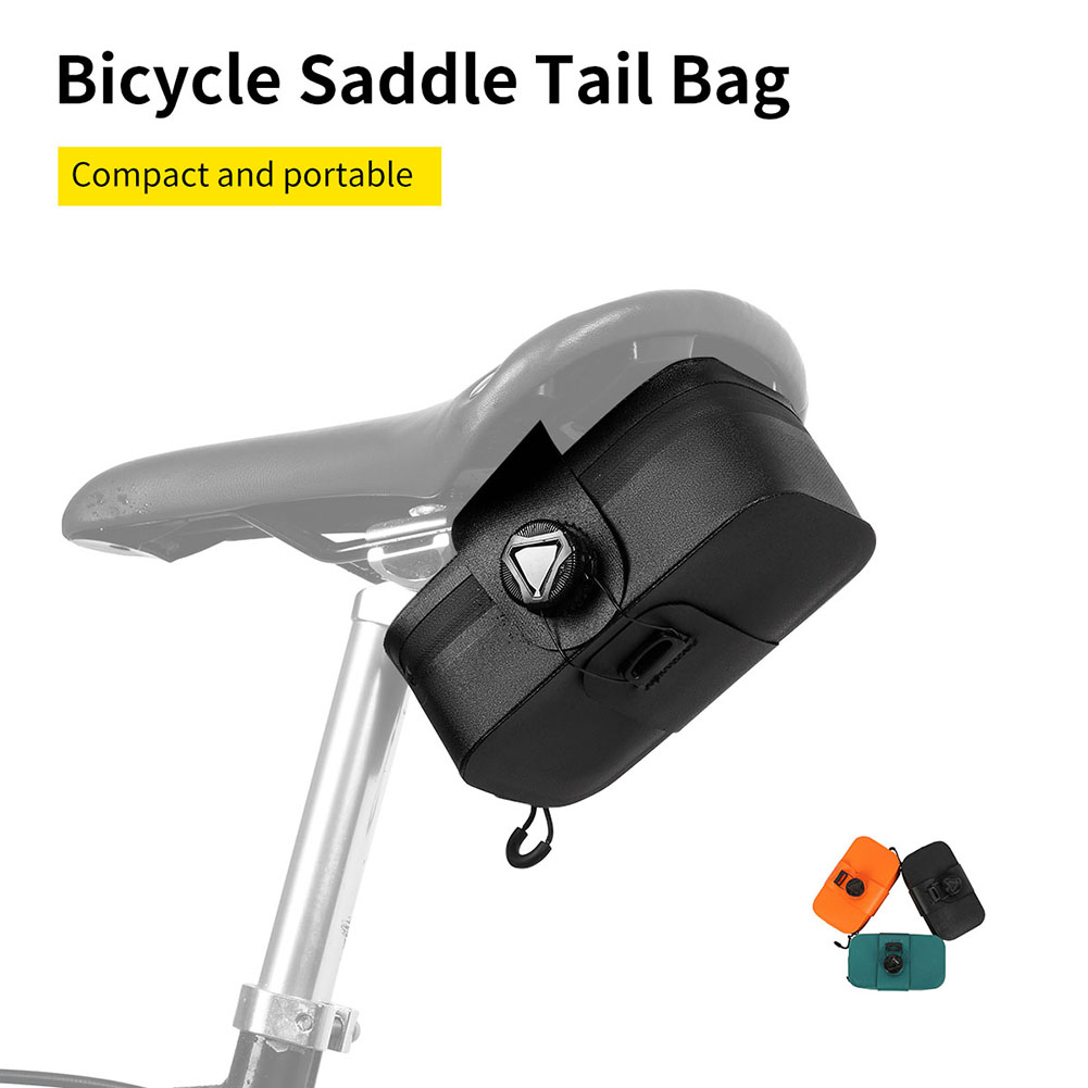0.5L Portable Bike Tail Bag Wa - Saddle Bag Under Seat ulasan dan harga