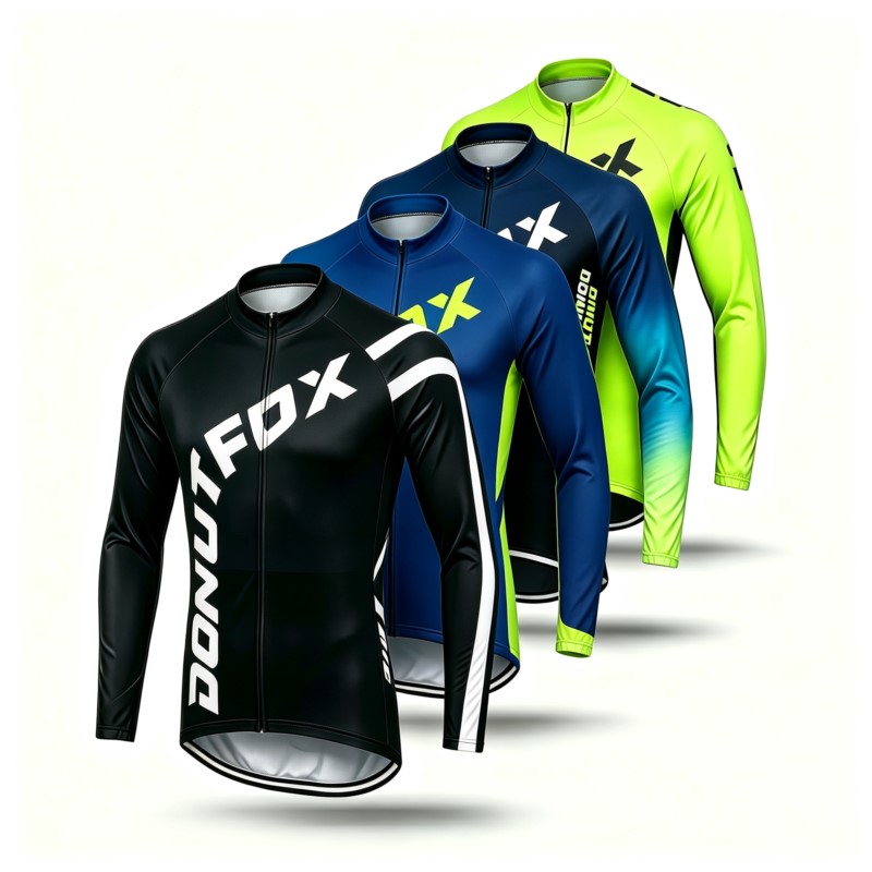 Men Long Sleeve MTB Jersey & C - Cycling Commuter Shorts ulasan dan harga
