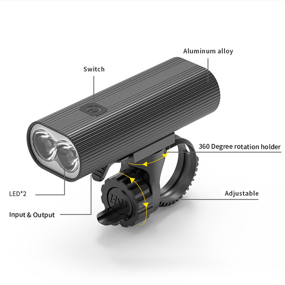 Rechargeable Super Bright Bike - Commuting With Road Bike ulasan dan harga