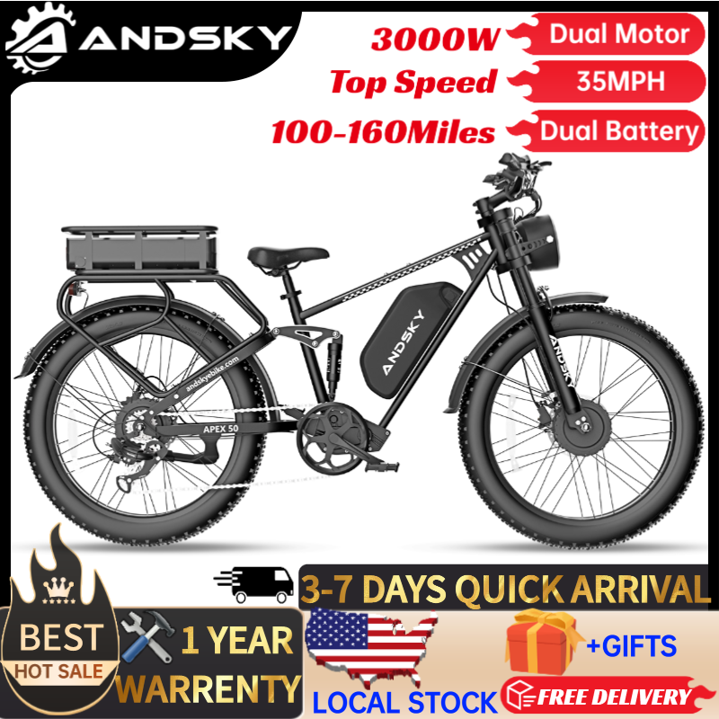 ANDSKY Apex50 AWD Electric Bik - Bike Pump Frame Mount ulasan dan harga