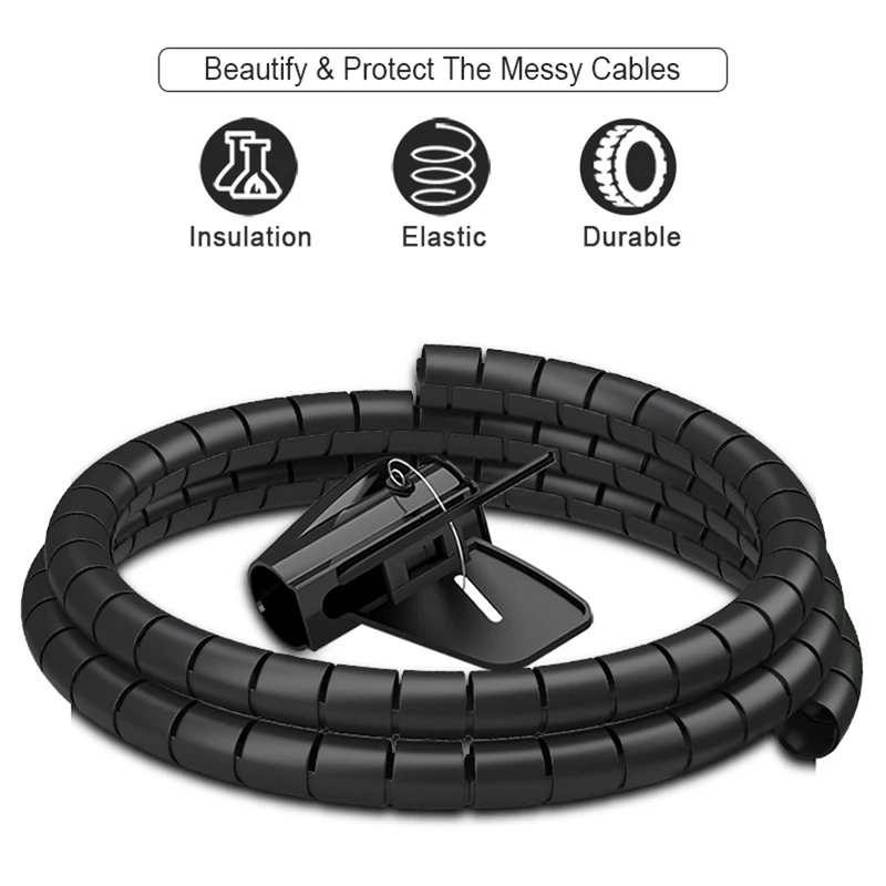2M 16/10mm Flexible Spiral Cab - Cable Lock Flexible ulasan dan harga