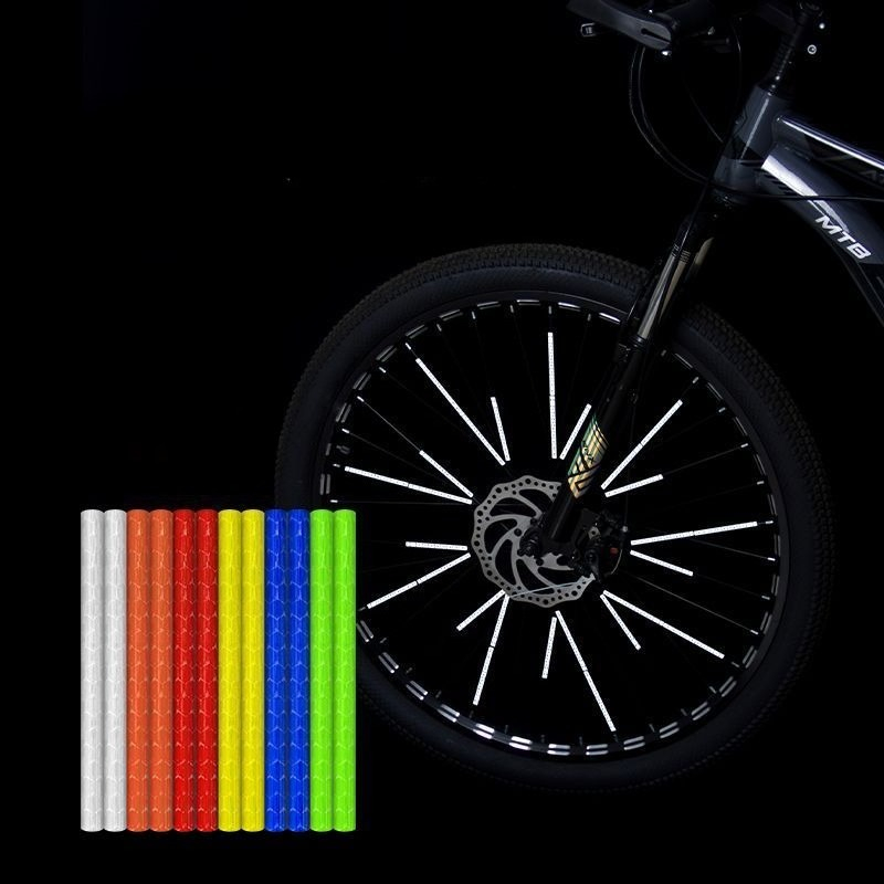 12Pcs/Set Bicycle Spoke Reflec - Spoke Reflector Set ulasan dan harga