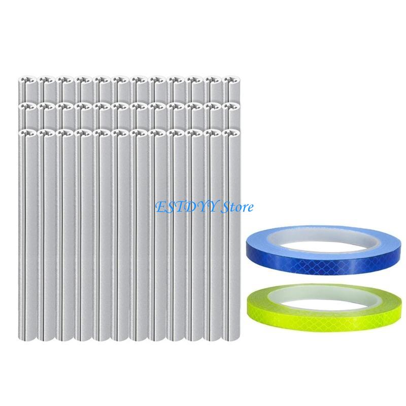 G6DE 36Pcs Cycling Reflectors  - Spoke Reflector Set ulasan dan harga