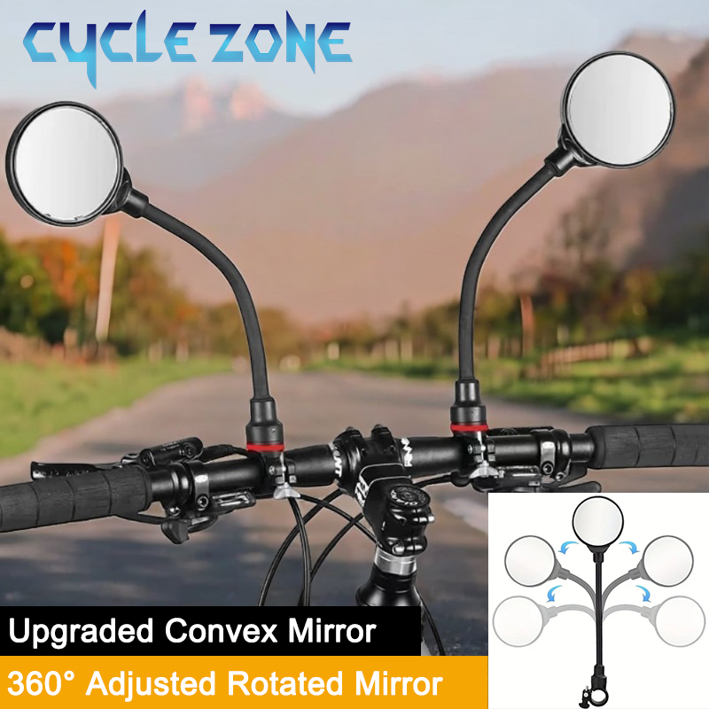Bicycle Mirror Bike Handlebar  - Cycling Zones ulasan dan harga