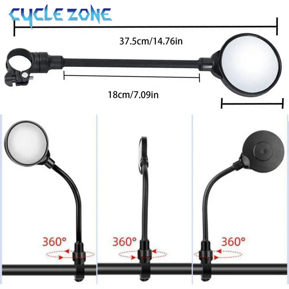 Bicycle Mirror Bike Handlebar  - Cycling Zones ulasan dan harga